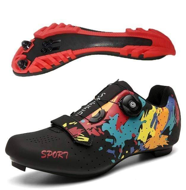 Mountain Cycling Shoes with Flat Pedal Grip
