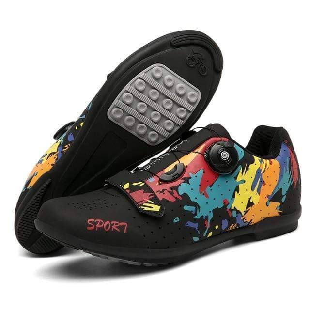 Mountain Cycling Shoes with Flat Pedal Grip