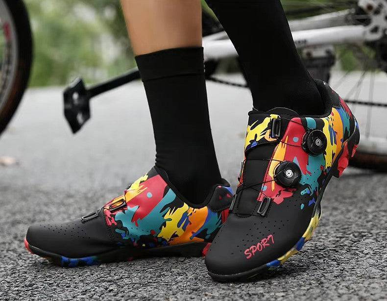 Mountain Cycling Shoes with Flat Pedal Grip