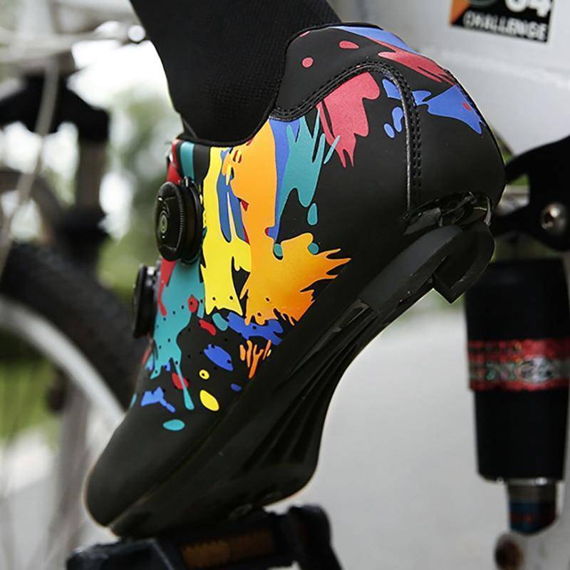 Mountain Cycling Shoes with Flat Pedal Grip