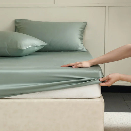 Mulberry Silk Bed Sheet | Breathable | Hypoallergenic | Luxury Bedding for Your Home