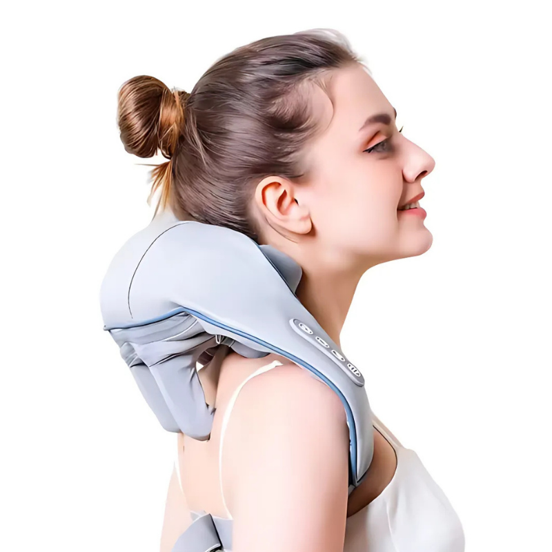 Neck Massager: Soothing Heat Relaxing Neck And Shoulder Massager