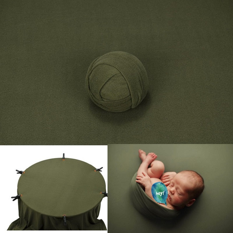 Newborn Baby Photography Wrap and Blanket Set