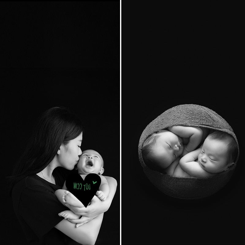 Newborn Baby Photography Wrap and Blanket Set