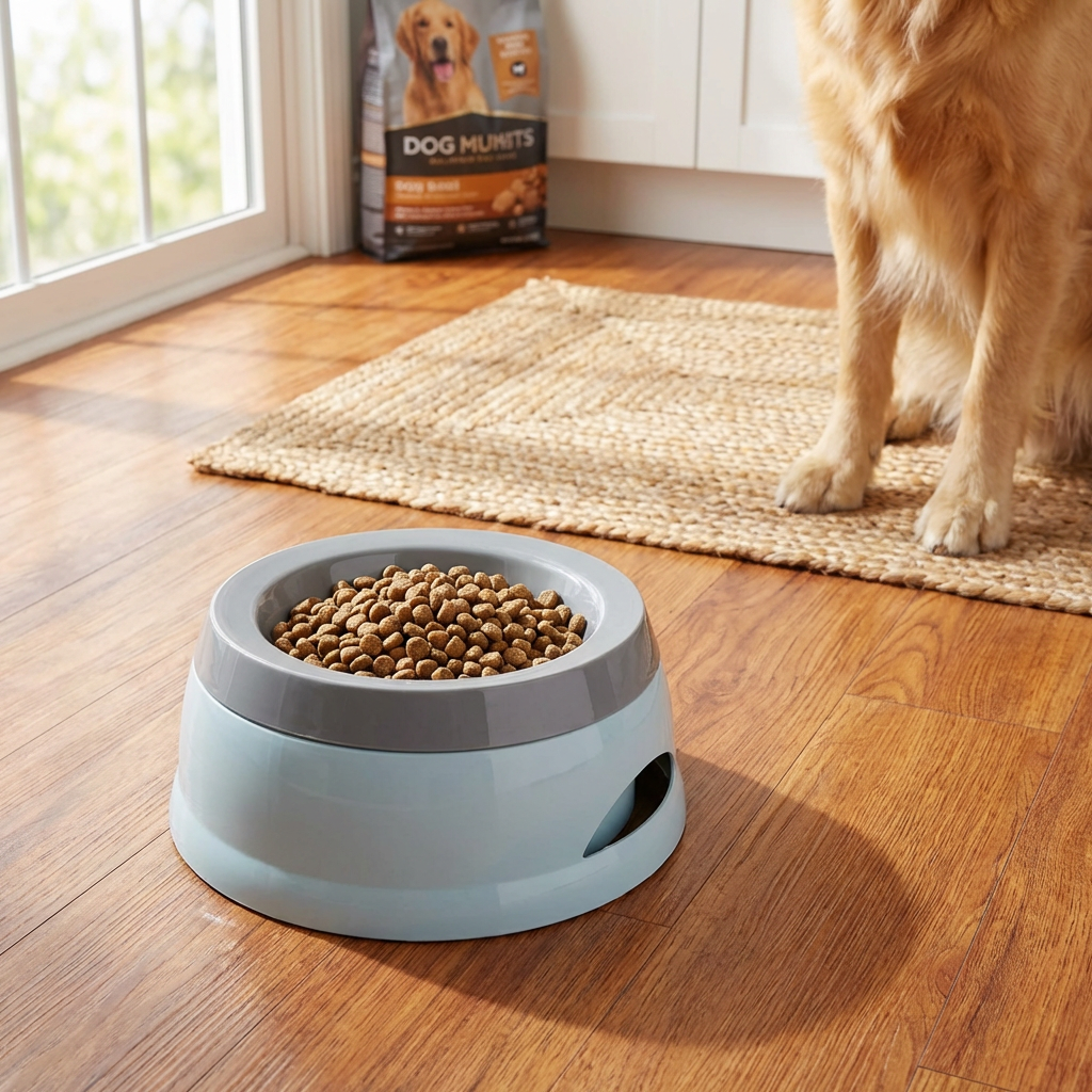 No Spill Floating Disk Water Bowl – Vehicle Travel Dog Hydration Companion