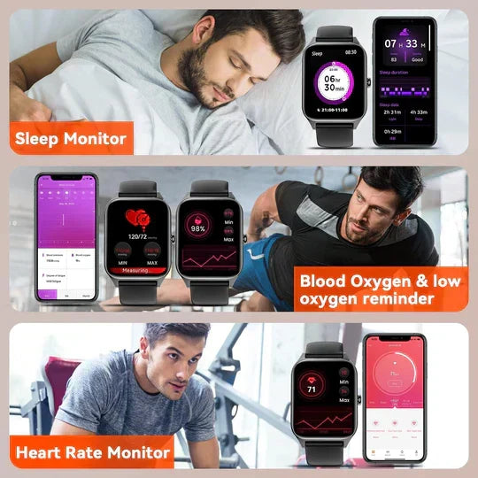 Non-Invasive Blood Glucose Smartwatch with Fitness Tracking