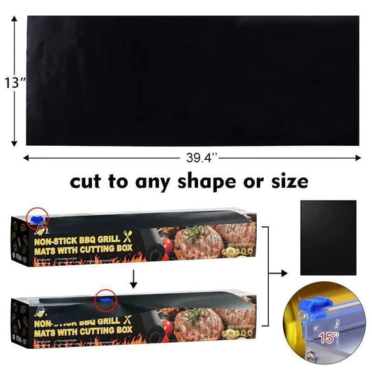 Non-Stick BBQ Grill Mat for Safe and Effective Grilling