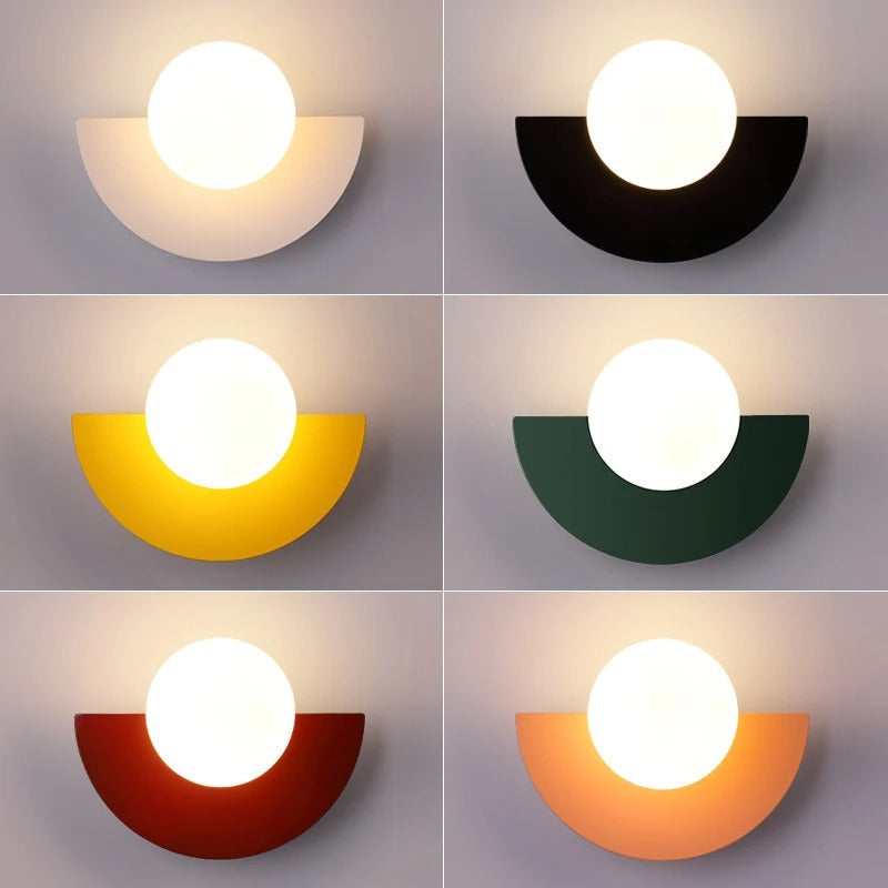 Nordic Wall Lamp Summit - Semi-Circle Design - Modern Lighting