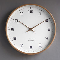 Nordic Wooden Wall Clock - Elegant Eco-Friendly Design