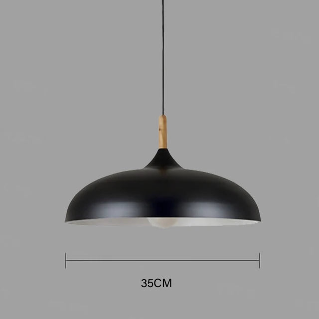 NordicOak Loft LED Oak Ceiling Light – Scandinavian Design