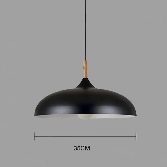 NordicOak Loft LED Oak Ceiling Light – Scandinavian Design
