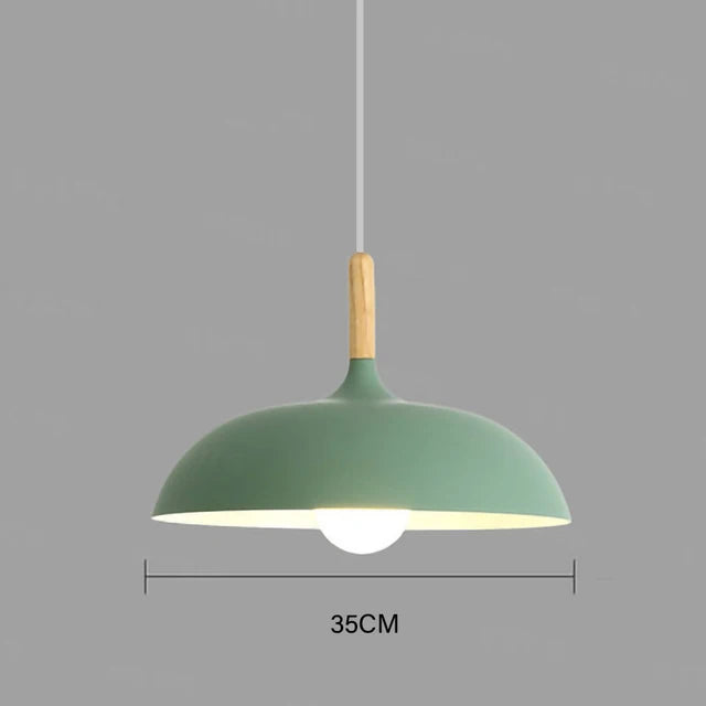 NordicOak Loft LED Oak Ceiling Light – Scandinavian Design
