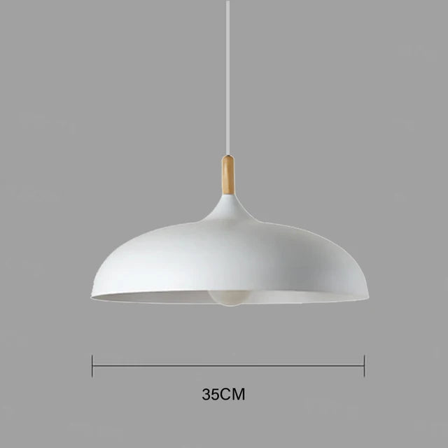 NordicOak Loft LED Oak Ceiling Light – Scandinavian Design
