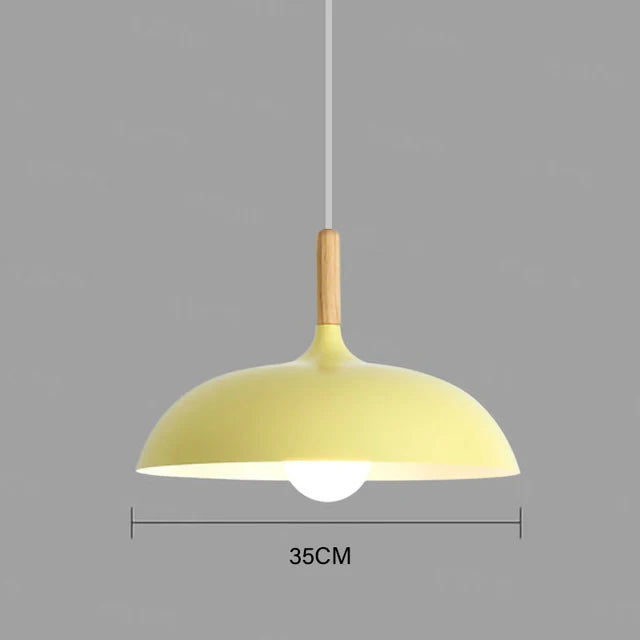NordicOak Loft LED Oak Ceiling Light – Scandinavian Design