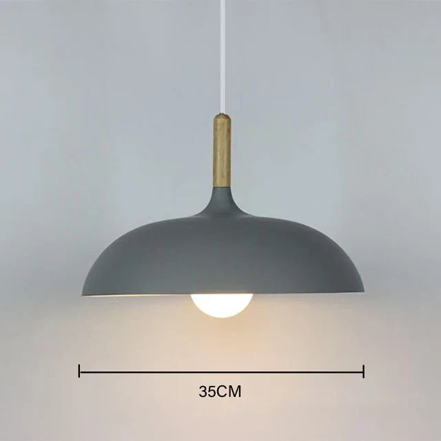 NordicOak Loft LED Oak Ceiling Light – Scandinavian Design