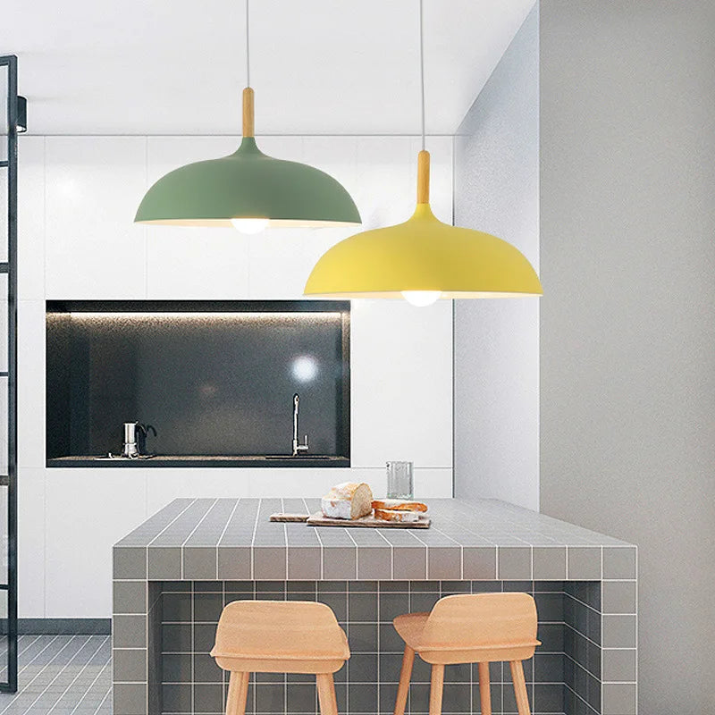 NordicOak Loft LED Oak Ceiling Light – Scandinavian Design