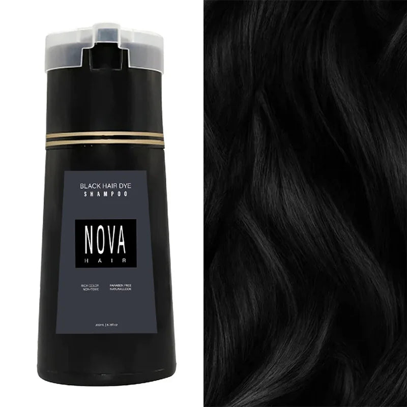 NovaHair Instant Dye Shampoo – Quick color refresh for your hair