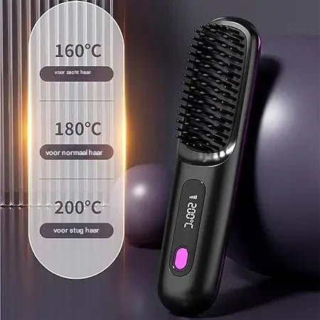 Nuvolo Brush Pro™ | Say goodbye to flat hair: all-day lift and shine without damage!