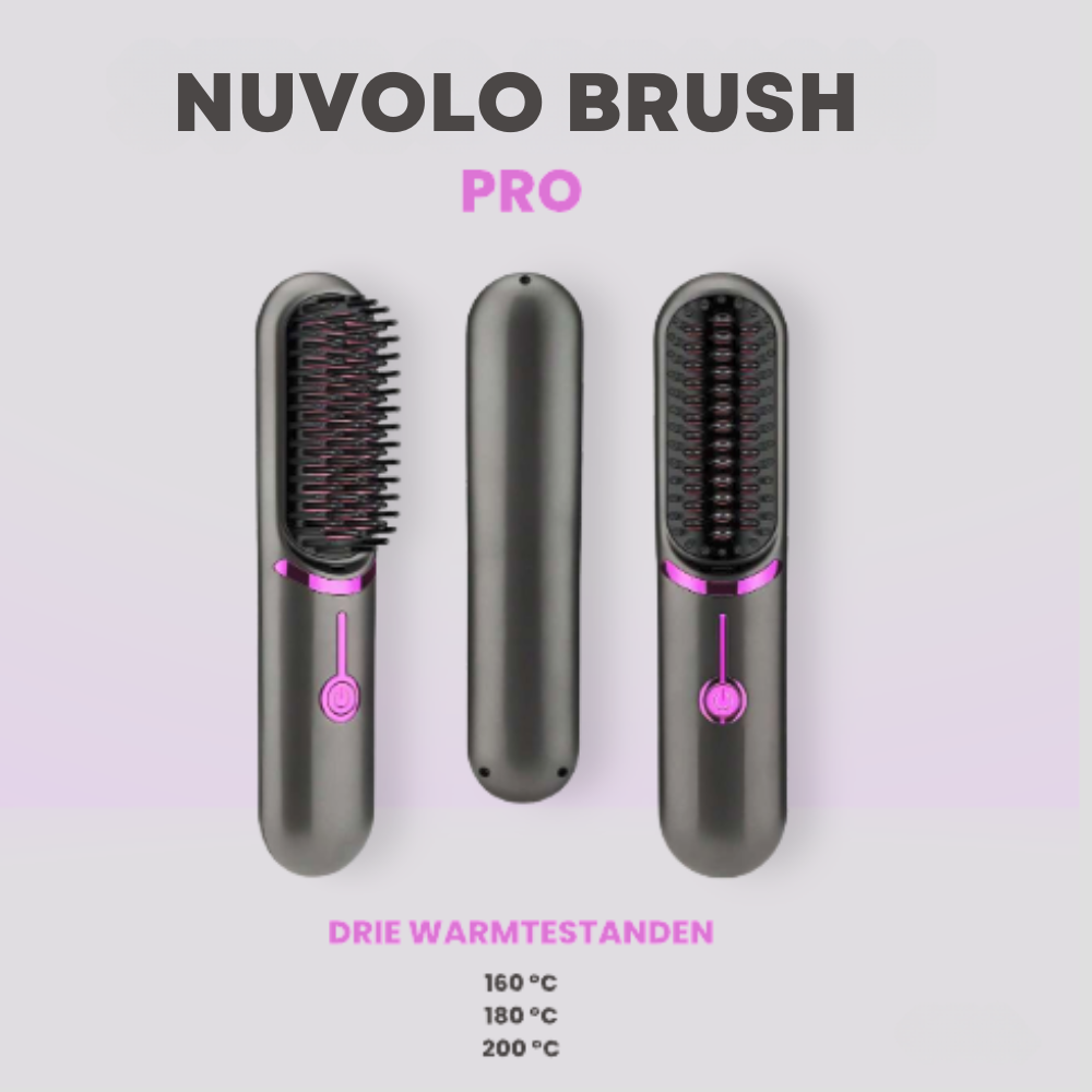 Nuvolo Brush Pro™ | Say goodbye to flat hair: all-day lift and shine without damage!