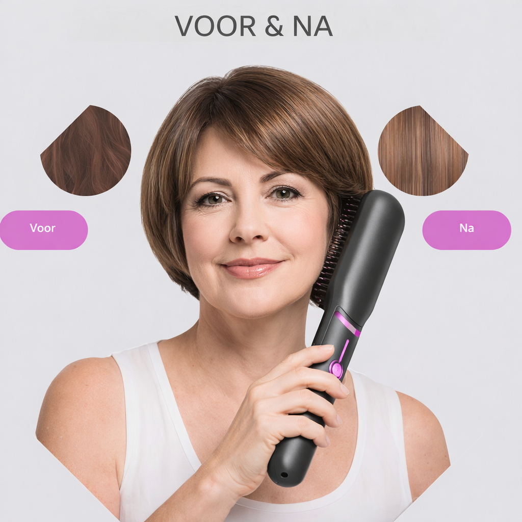 Nuvolo Brush Pro™ | Say goodbye to flat hair: all-day lift and shine without damage!