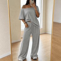 Off-Shoulder Two-Piece Set