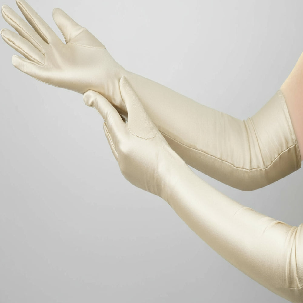 Opera Gloves Long Elbow Length Costume