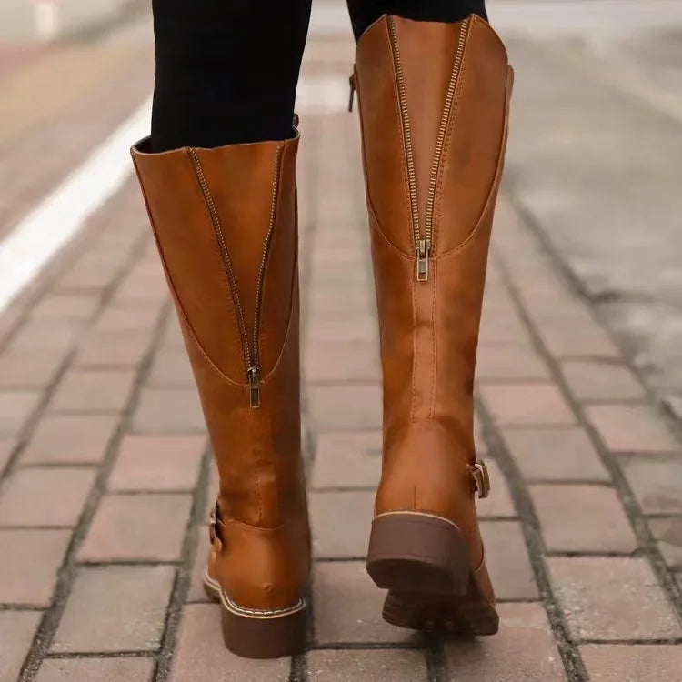 Orthopedic Buckle Boots