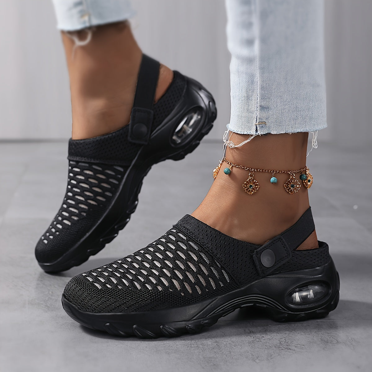 Orthopedic Clogs Women | Air Cushion Padding | Non-Slip Slippers