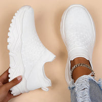 Orthopedic Cloud Slip-On Shoes - All White Comfort