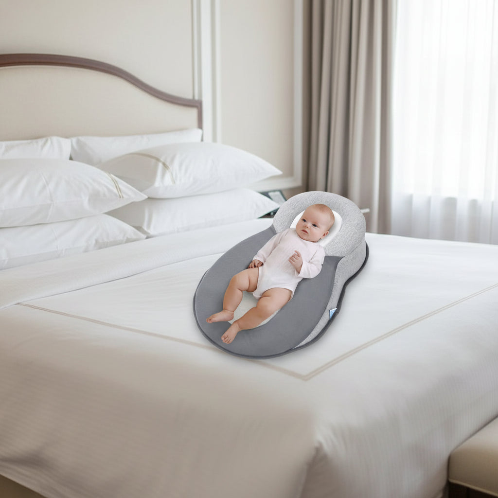 Orthopedic Pillow for Infants – Ergonomic Positioning Pillow, 100% Cotton, Support for Healthy Development