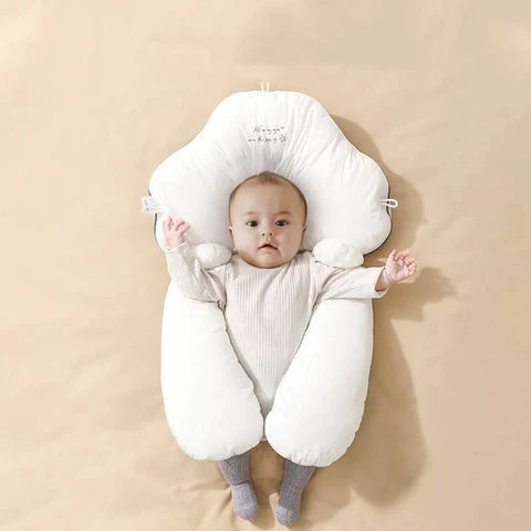 Orthopedic Pillow for Infants U Shape Made of Organic Cotton – Adjustable Neck Support, Comfortable Sleep 0-24 Months