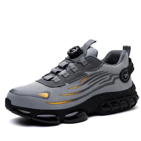 Orthopedic Safety Work Shoes with Steel Toe & Memory Foam