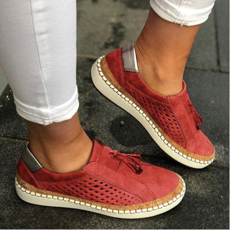 Orthopedic Slip-Ons for Women – Breathable & Comfortable