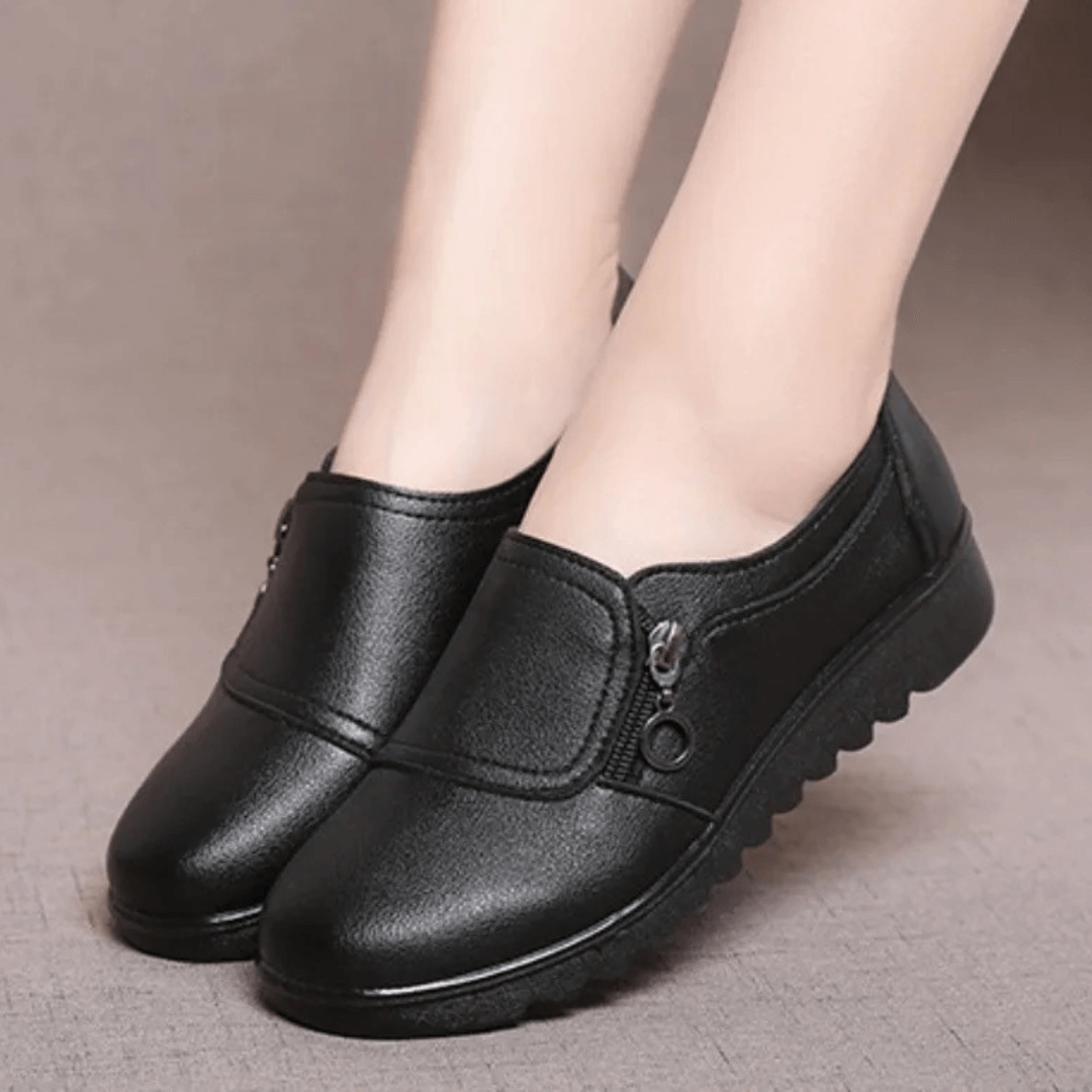 Orthopedic Slip-Ons with Zipper