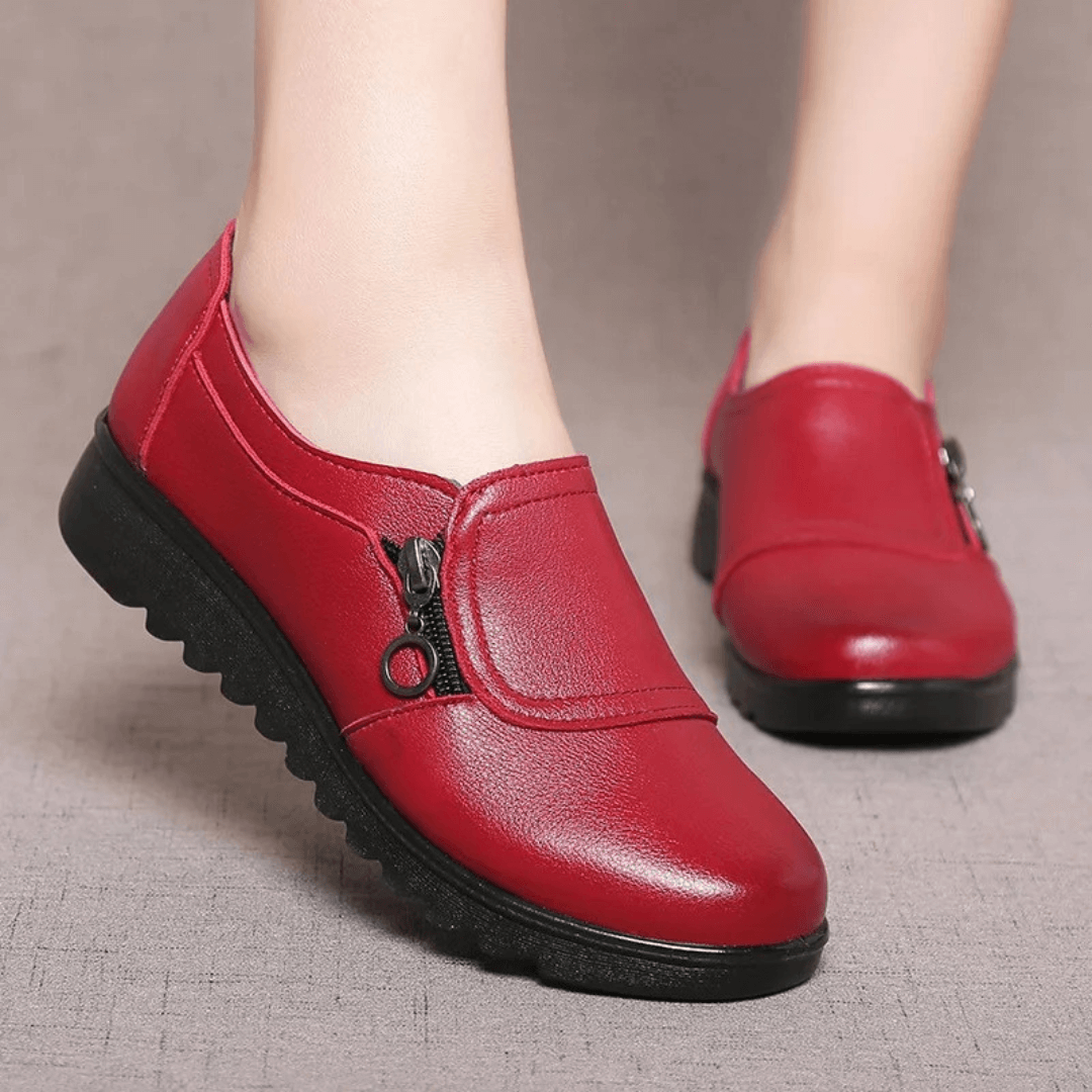 Orthopedic Slip-Ons with Zipper