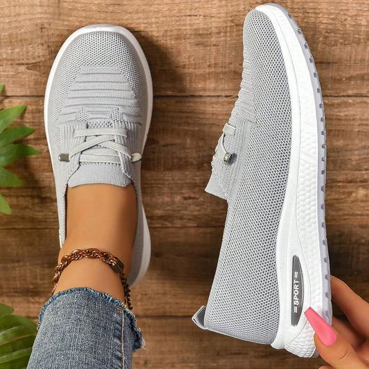 Orthopedic sports shoes with enhanced arch support and cushioning – breathable slip-on design