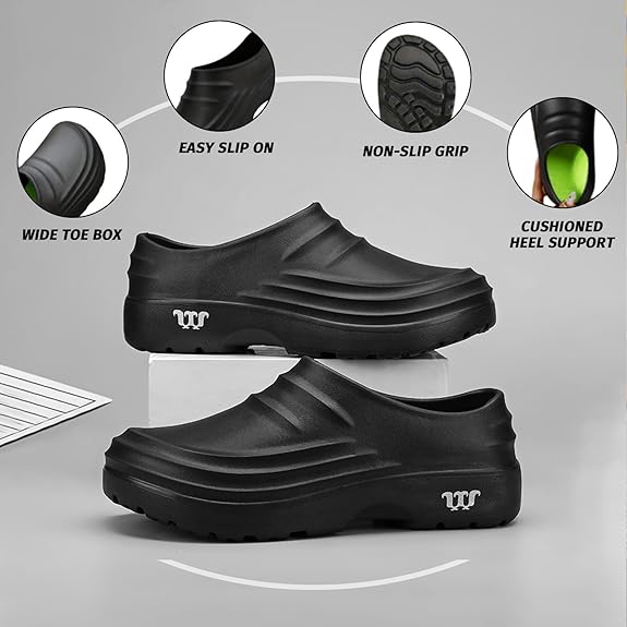Orthopedic Support Clogs for Pain Relief & All-Day Comfort