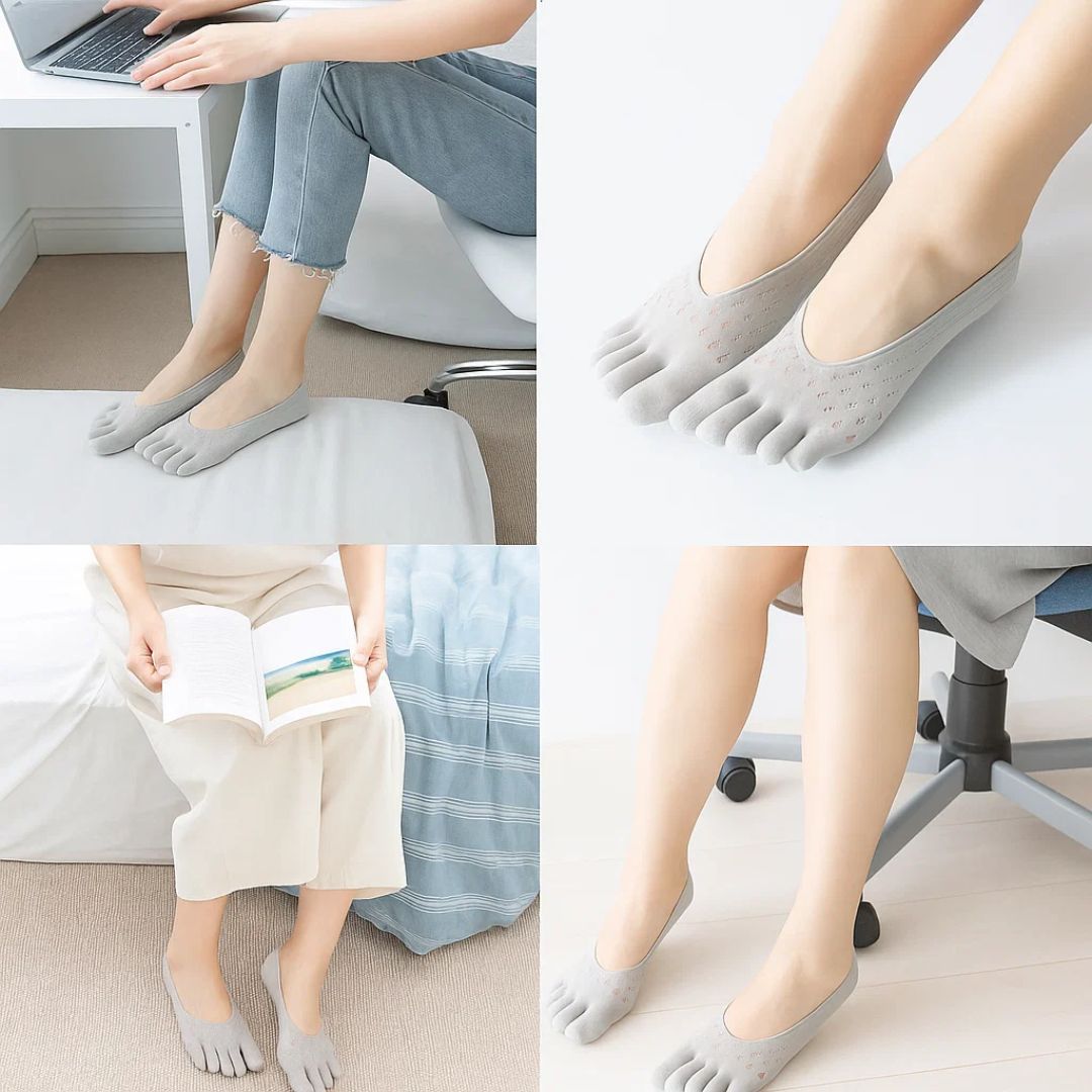 Orthopedic Toe Socks – Toe Separation, Moisture-Wicking & Relief for Bunions, Hammertoes & Athlete’s Foot