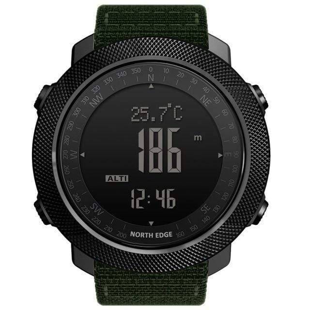 Outdoor Altimeter Digital Compass Watch