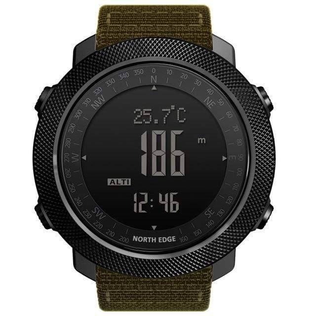 Outdoor Altimeter Digital Compass Watch