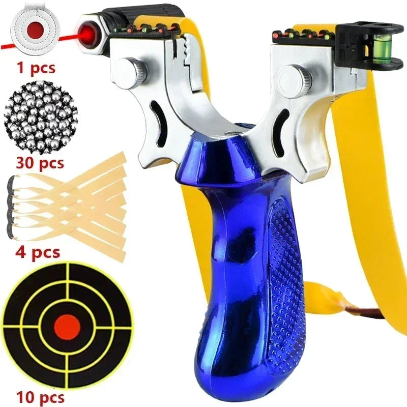 Outdoor Practice Shooting Toy with Non-Slip Grip, LED Guide and Level – Lightweight and Durable Design
