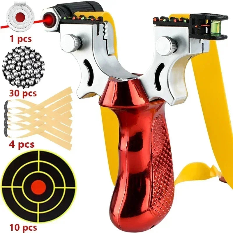 Outdoor Practice Shooting Toy with Non-Slip Grip, LED Guide and Level – Lightweight and Durable Design