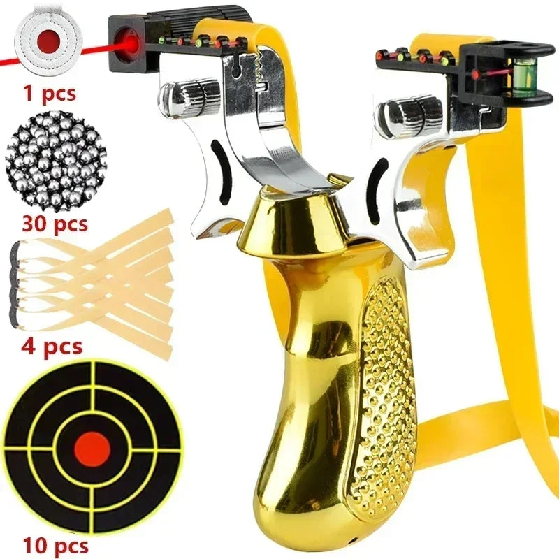 Outdoor Practice Shooting Toy with Non-Slip Grip, LED Guide and Level – Lightweight and Durable Design