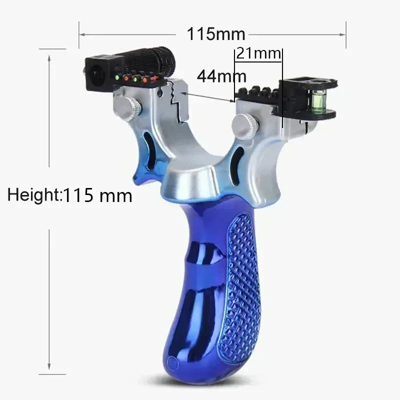 Outdoor Practice Shooting Toy with Non-Slip Grip, LED Guide and Level – Lightweight and Durable Design