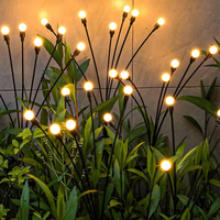 Outdoor Solar Firefly Garden Lights - IP65 Waterproof