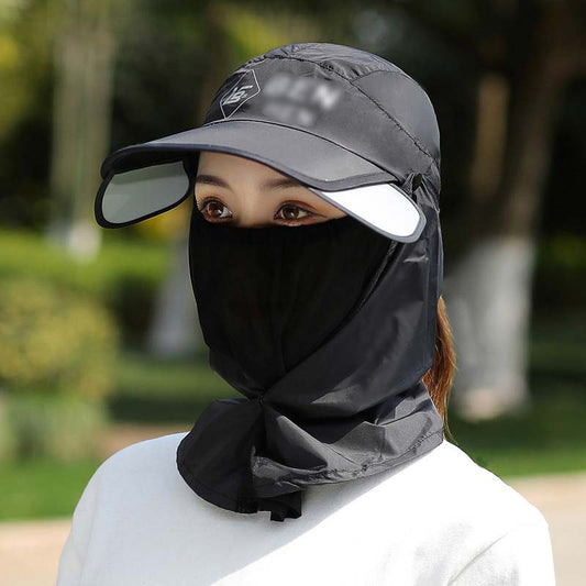 Outdoor UPF 50+ Sun Protection Hat with Neck Flap