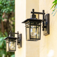 Outdoor Waterproof Lantern Wall Light