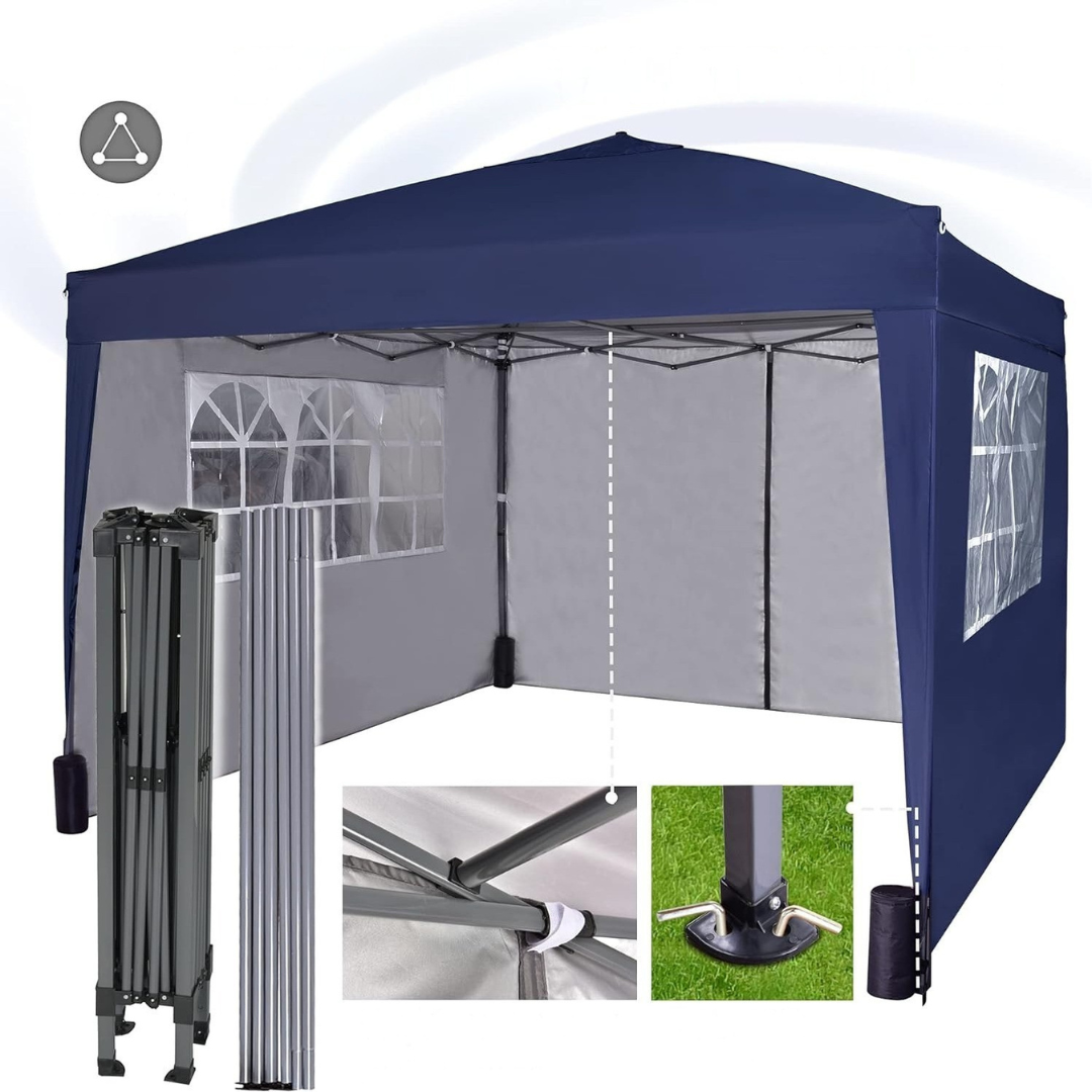Outdoor Waterproof Pavilion Tent with Sides