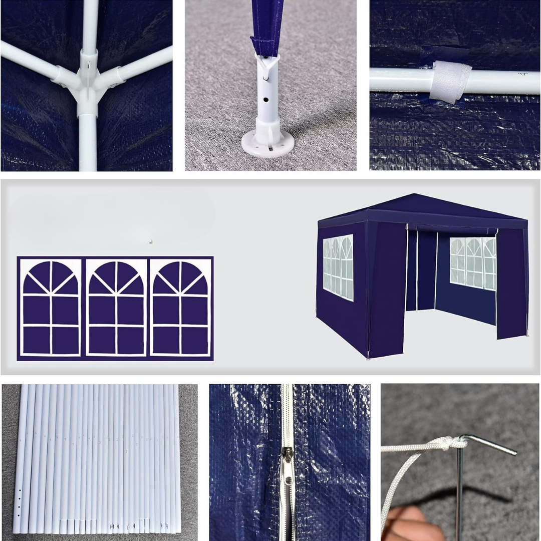 Outdoor Waterproof Pavilion Tent with Sides