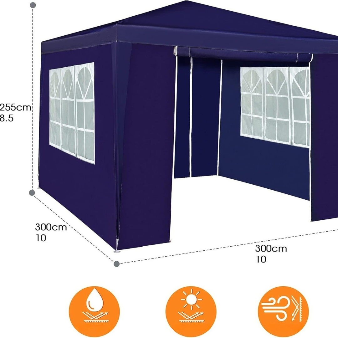 Outdoor Waterproof Pavilion Tent with Sides